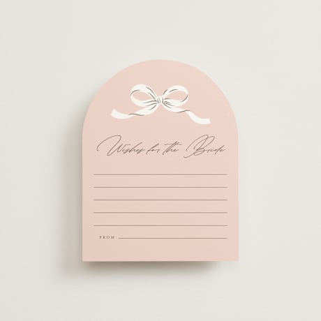Bridal Shower Insert Cards