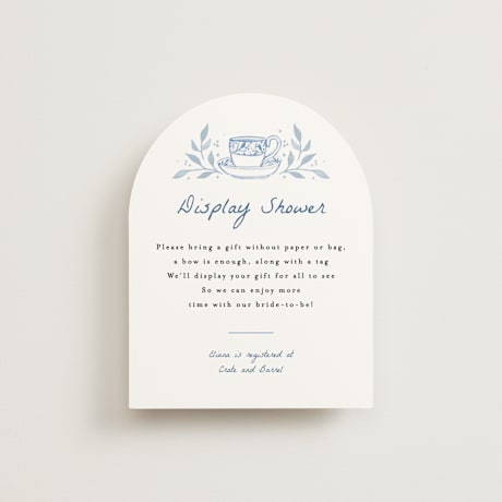 Bridal Shower Insert Cards