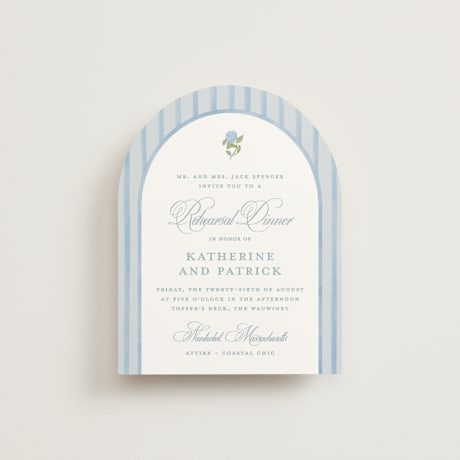 Rehearsal Dinner Cards