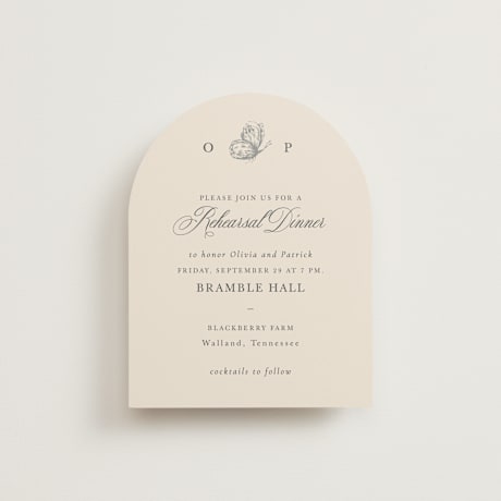 Rehearsal Dinner Cards