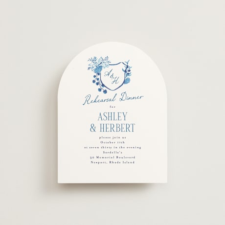 Rehearsal Dinner Cards