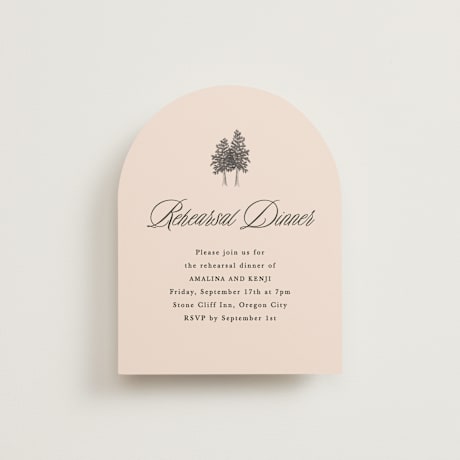 Rehearsal Dinner Cards