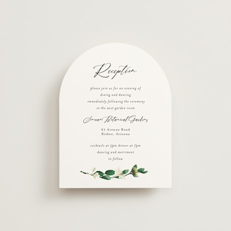 Reception Cards