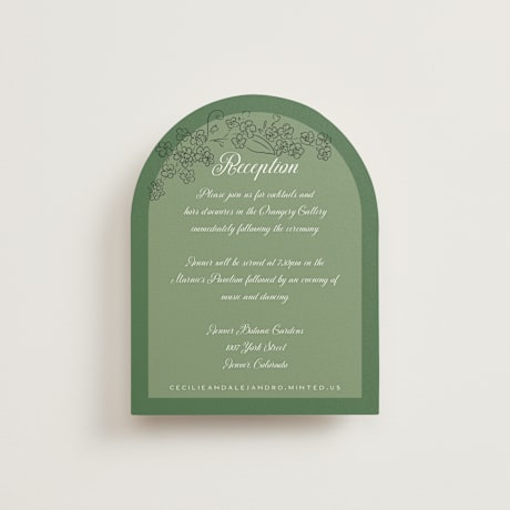 Reception Cards