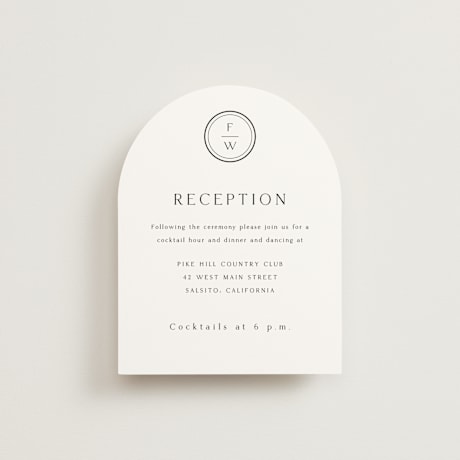 Reception Cards