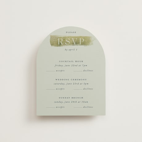 Multi-Event RSVP Cards