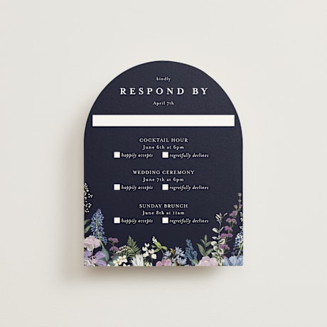 Multi-Event RSVP Cards