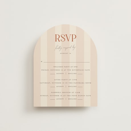 Multi-Event RSVP Cards