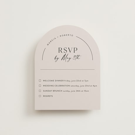Multi-Event RSVP Cards