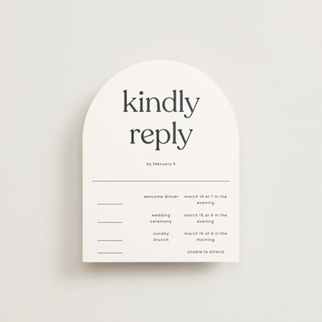 Multi-Event RSVP Cards