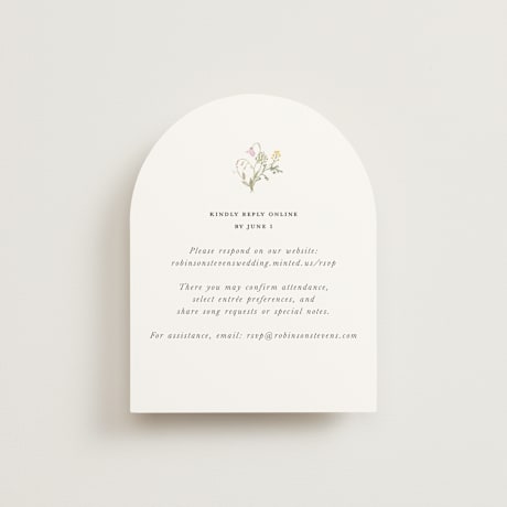 RSVP Online Enclosure Cards