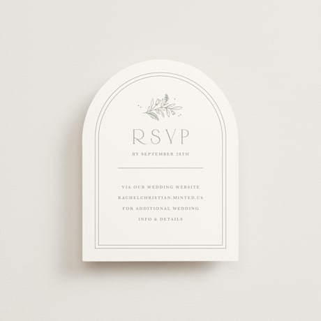 RSVP Online Enclosure Cards