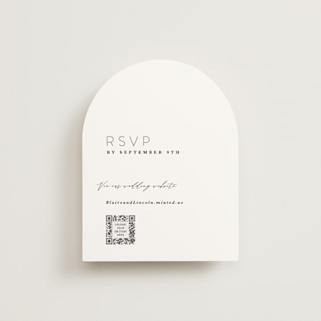 RSVP Online Enclosure Cards