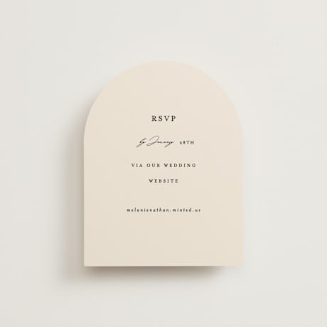RSVP Online Enclosure Cards