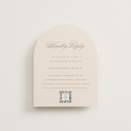 RSVP Online Enclosure Cards