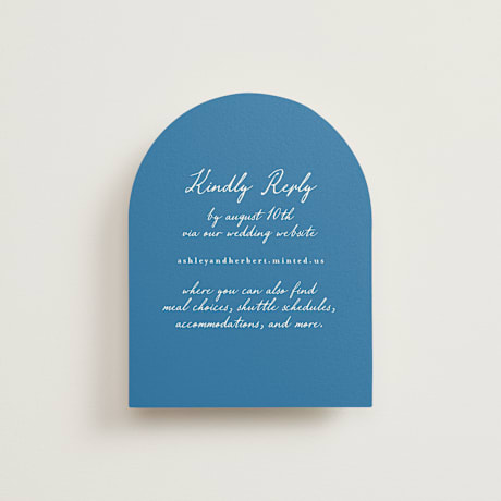 RSVP Online Enclosure Cards