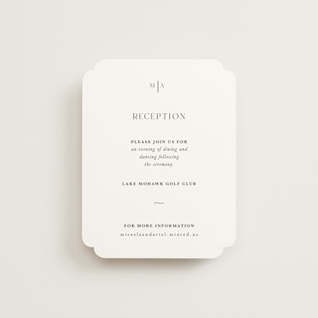Reception Cards