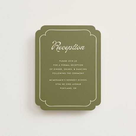 Reception Cards