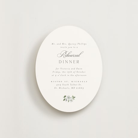 Rehearsal Dinner Cards