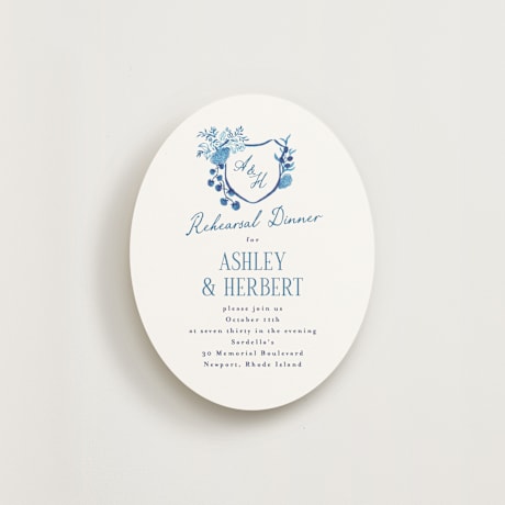 Rehearsal Dinner Cards