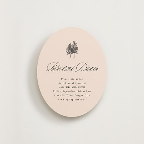Rehearsal Dinner Cards