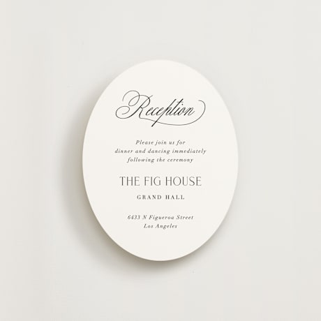 Reception Cards