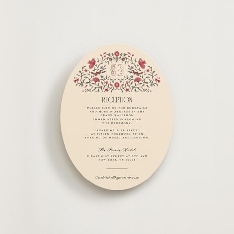 Reception Cards