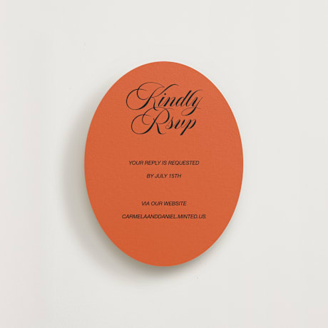 RSVP Online Enclosure Cards