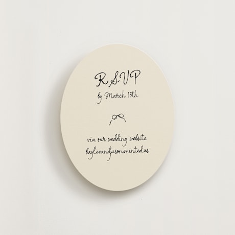 RSVP Online Enclosure Cards