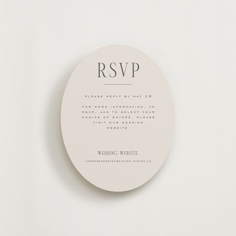 RSVP Online Enclosure Cards