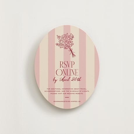 RSVP Online Enclosure Cards