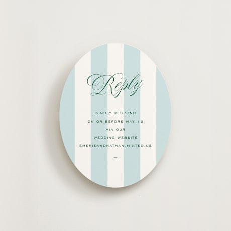 RSVP Online Enclosure Cards