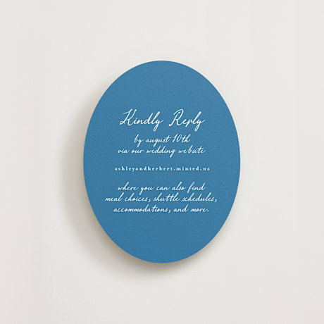 RSVP Online Enclosure Cards