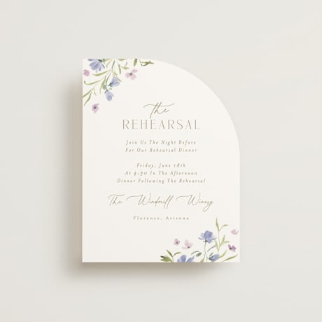 Rehearsal Dinner Cards