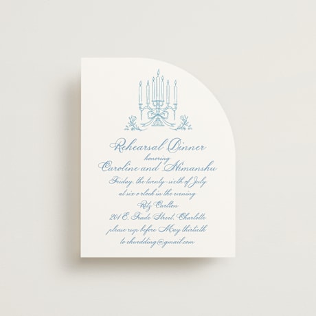 Rehearsal Dinner Cards