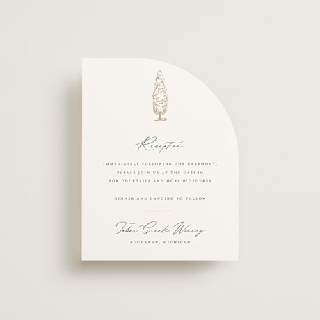 Reception Cards