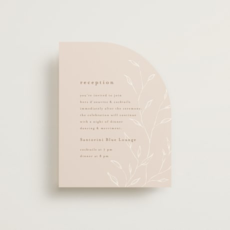 Reception Cards