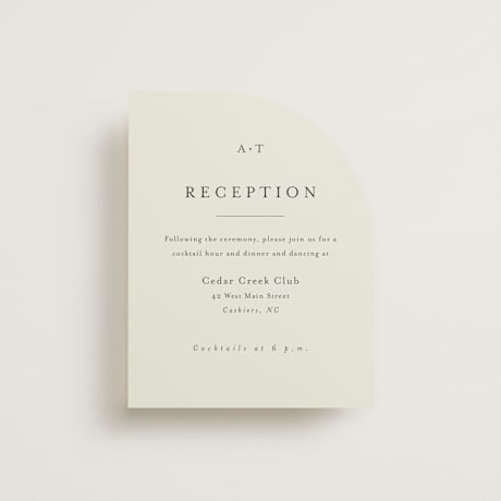 Reception Cards