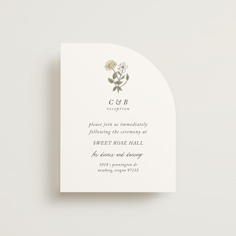 Reception Cards