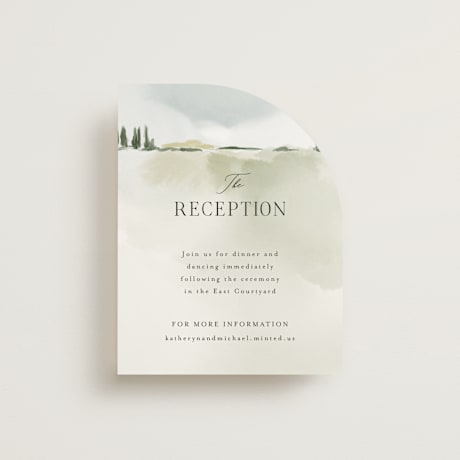 Reception Cards