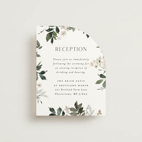 Reception Cards
