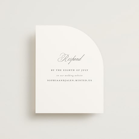 RSVP Online Enclosure Cards