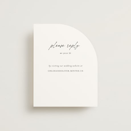 RSVP Online Enclosure Cards
