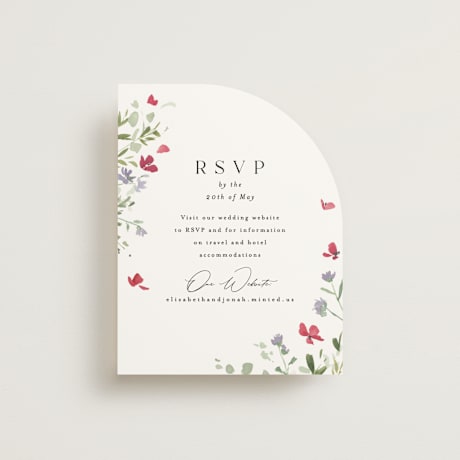 RSVP Online Enclosure Cards