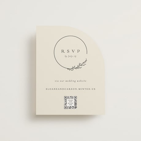 RSVP Online Enclosure Cards