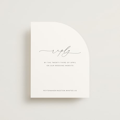 RSVP Online Enclosure Cards