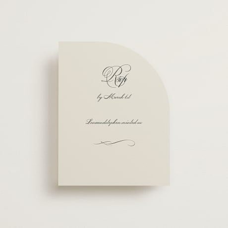 RSVP Online Enclosure Cards