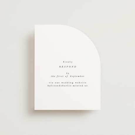 RSVP Online Enclosure Cards