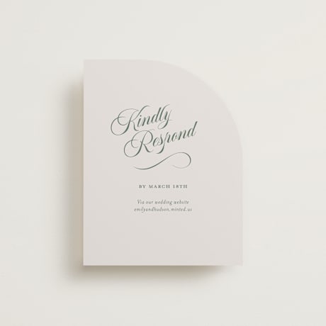 RSVP Online Enclosure Cards
