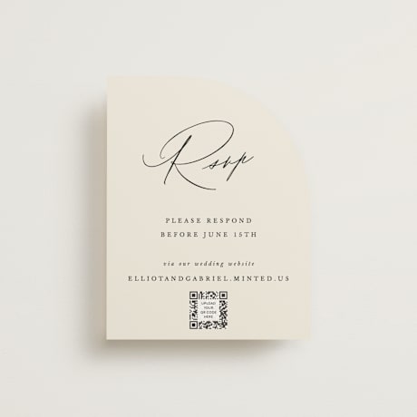 RSVP Online Enclosure Cards
